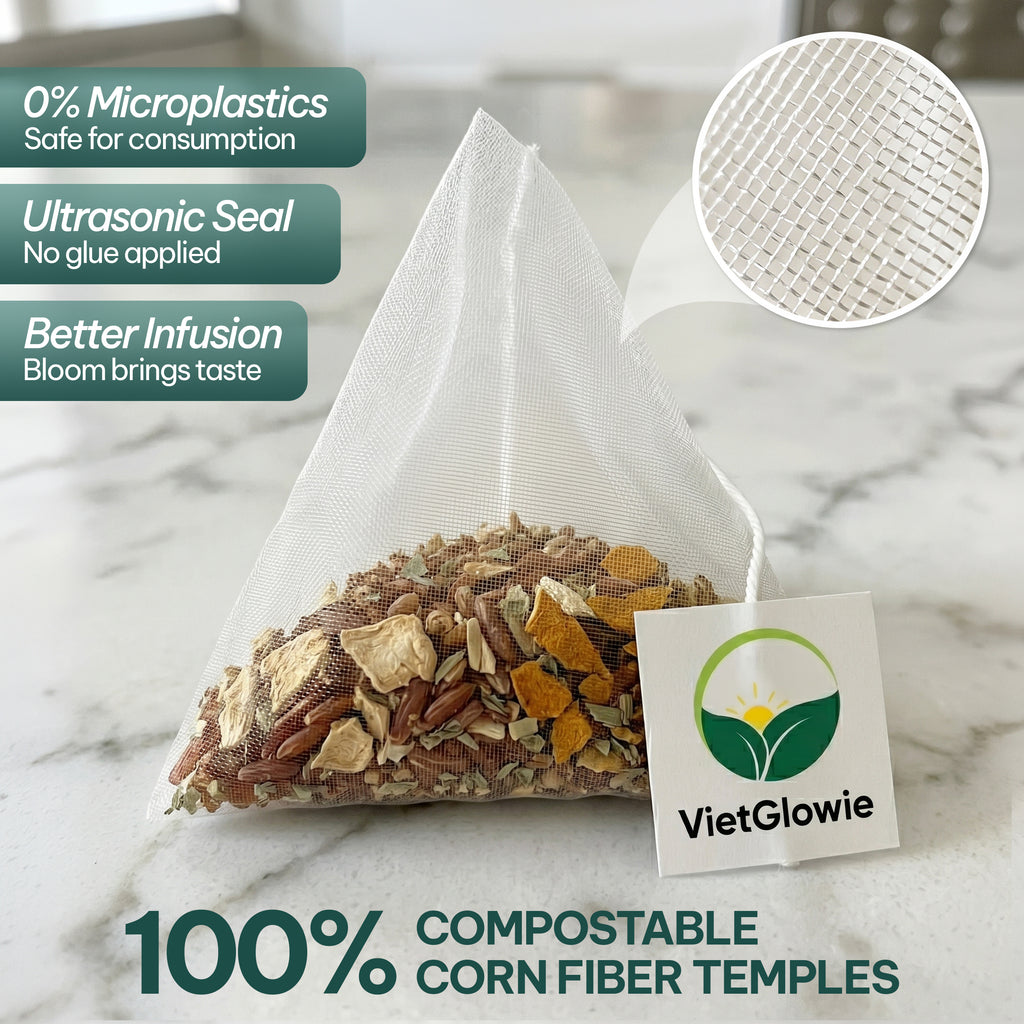 Ginger Turmeric Brown Rice Tea Blend - 40 count