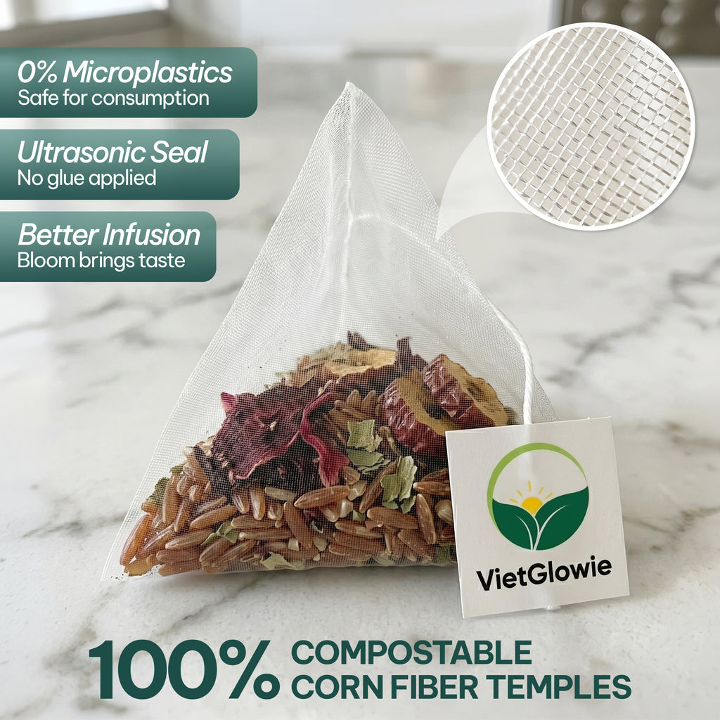 Hibiscus Brown Rice Tea Blend - 40 count