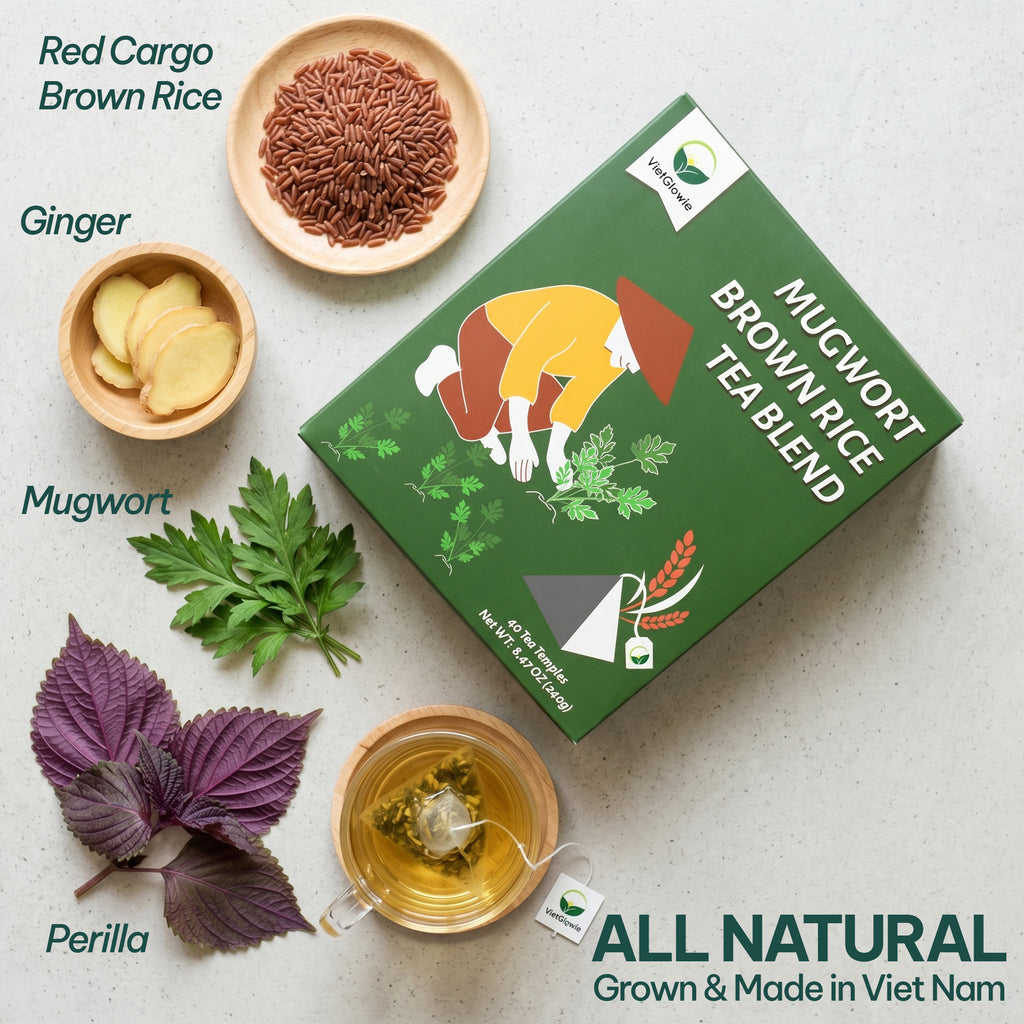 Mugwort Brown Rice Tea Blend - 40 count