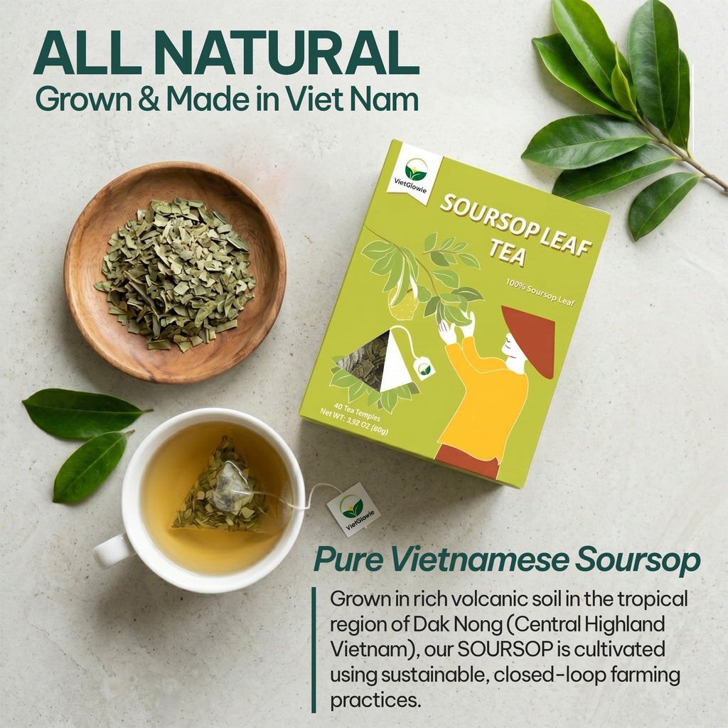 Pure Soursop Leaf Tea - 40 count
