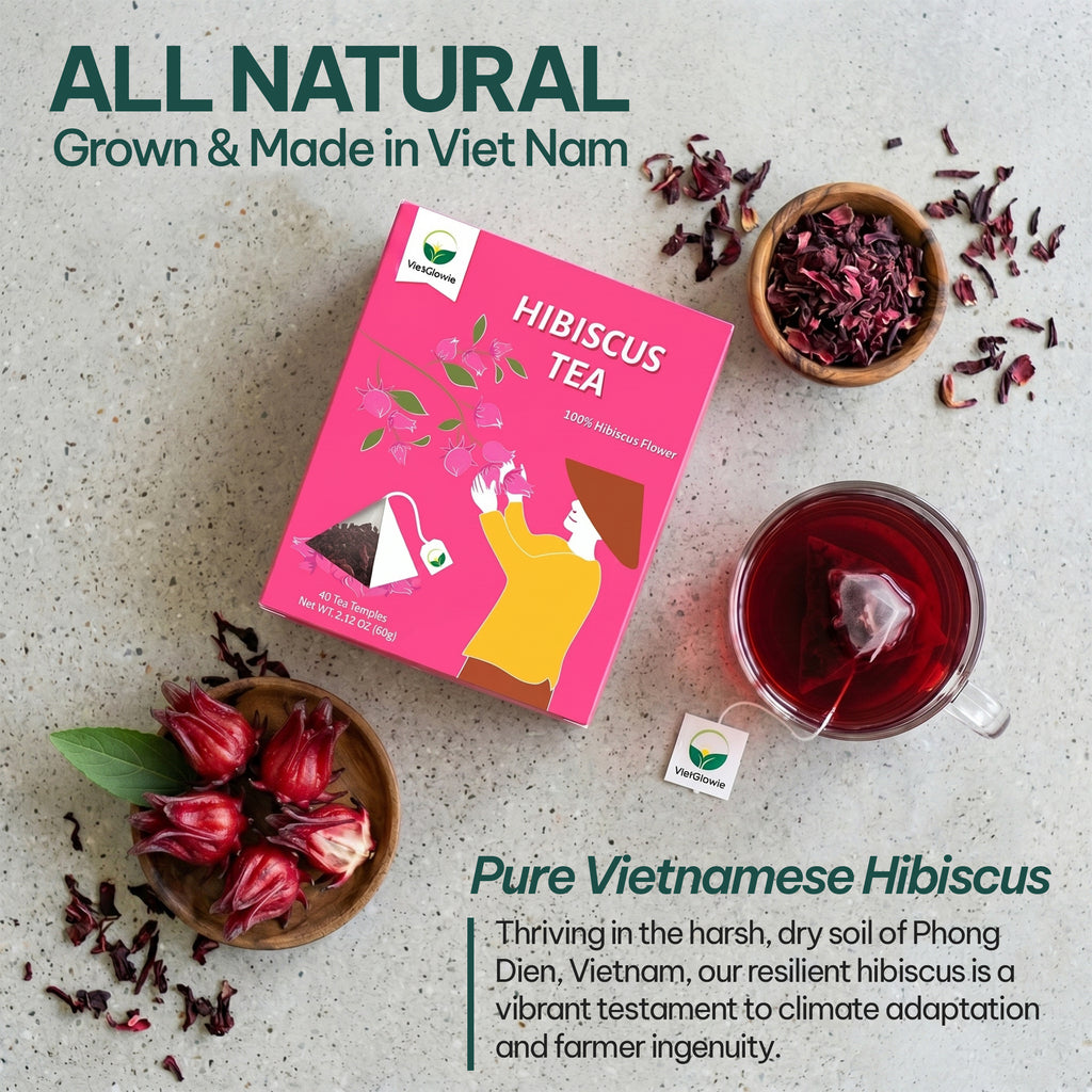 Pure Hibiscus Tea - 40 count