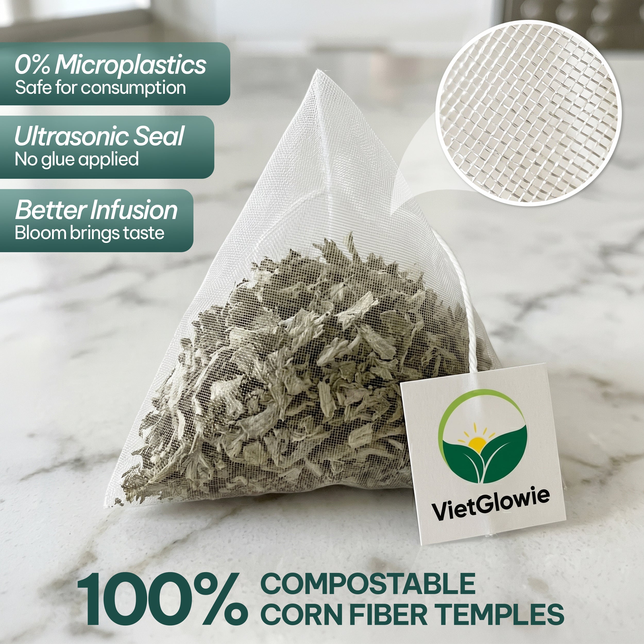 Pure Mugwort Tea - 40 count