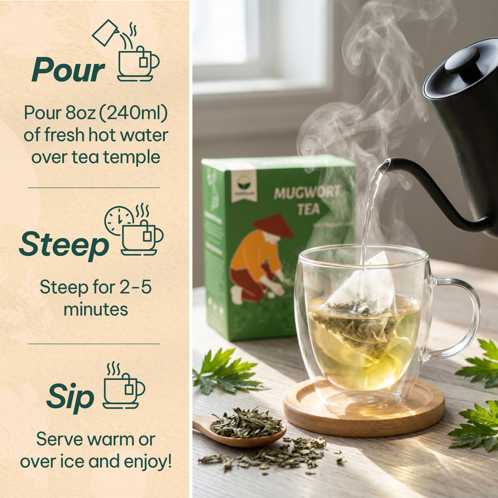 Pure Mugwort Tea - 40 count