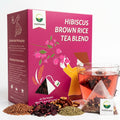 Hibiscus Brown Rice Tea Blend - 40 count