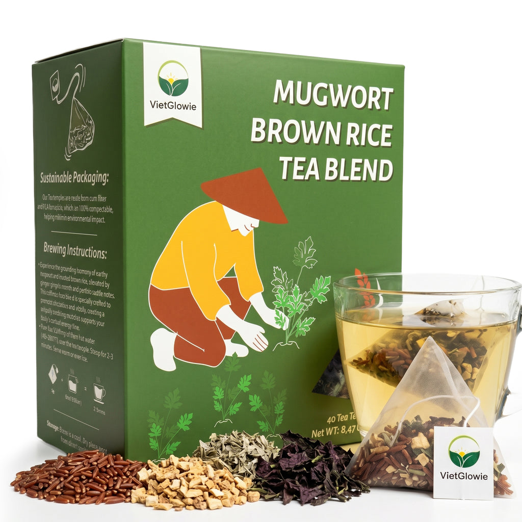 Mugwort Brown Rice Tea Blend - 40 count